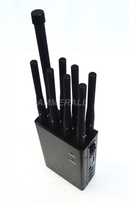 8 dispositivo Handheld do construtor do sinal de Lojack WiFi GPS do jammer do sinal das antenas 3G 4G