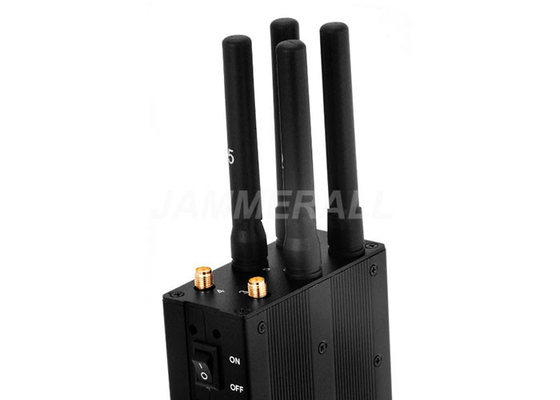 Jammer Handheld do sinal de 3G 4G para obstruir LoJack/GPSL1/GPSL2/GPSL5