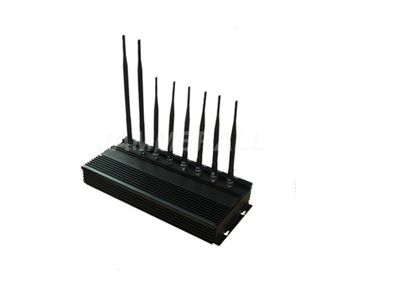 Jammer do VHF da frequência ultraelevada do poder superior, inibidor do sinal do telefone de 3G células de WiFi GPS LoJack