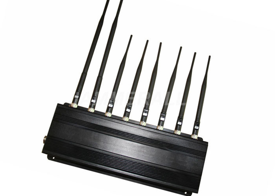 Funcional do dispositivo do jammer do sinal de WiFi do poder superior multi com 8 antenas