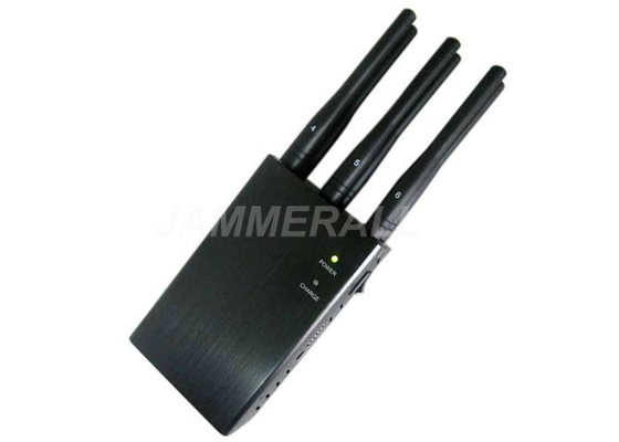 As antenas Handheld selecionáveis do jammer 6 do telefone celular datilografam para sinais de GPS 3G 4G