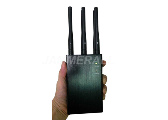 As antenas Handheld selecionáveis do jammer 6 do telefone celular datilografam para sinais de GPS 3G 4G