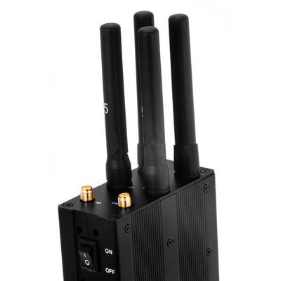 Antenas selecionáveis do isolador 3W 6 de WiFi do telefone pequeno do jammer do sinal de Szie 3G 4G