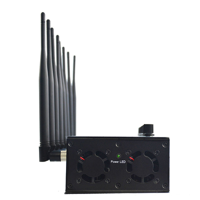 Construtor celular de WiFi GPS das antenas do jammer 8 do sinal do telefone celular com sistema de refrigeração
