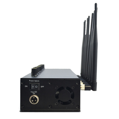 Construtor celular de WiFi GPS das antenas do jammer 8 do sinal do telefone celular com sistema de refrigeração