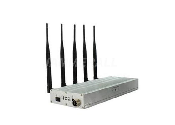 qualidade  5 Band Audio Recording Jammer , UHF / Mobile Phone Signal Blocker fábrica