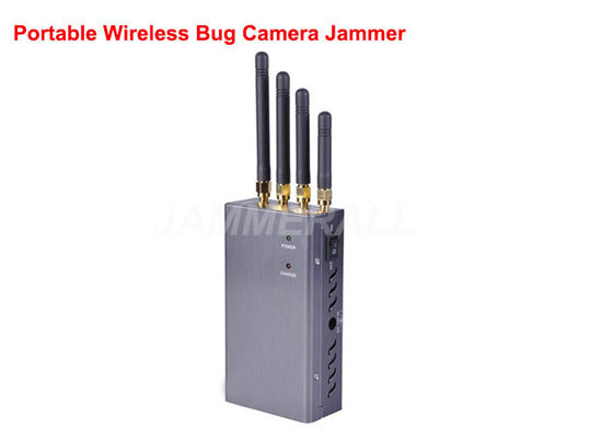 qualidade  Portable Wireless Video Jammer , Bluetooth / WiFi Wireless Camera Jamming Device fábrica
