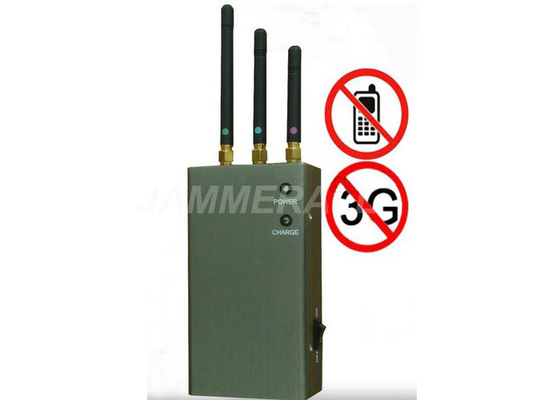 Jammer portátil do sinal do telefone celular de 5 faixas, 3G/construtor recepção da G/M/CDMA