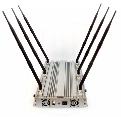jammer 70W do sinal do telefone 3G de 4G células 100 medidores de meio - poder superior ajustável